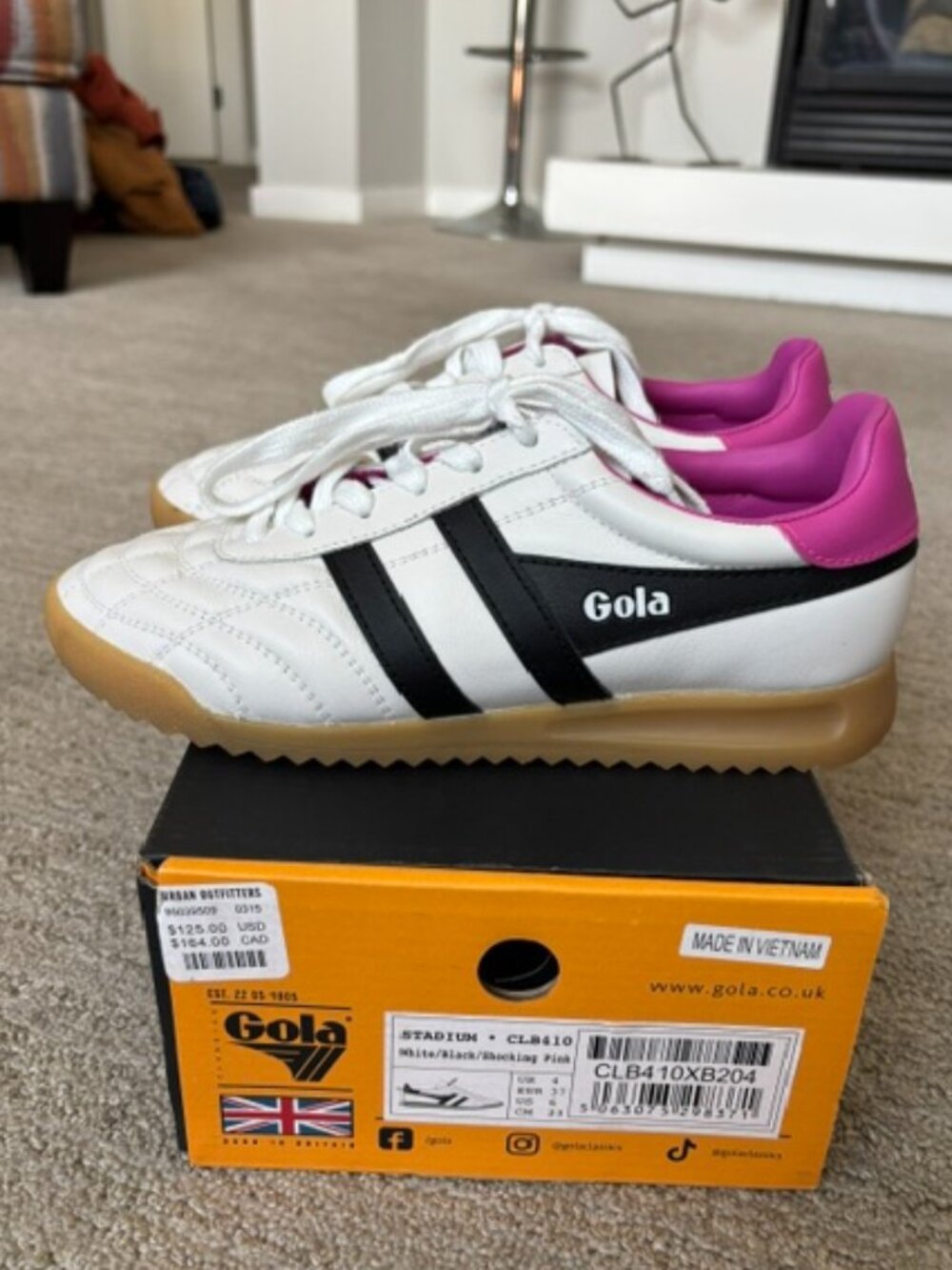 Gola Women's Elan Sneakers in Perfect Condition